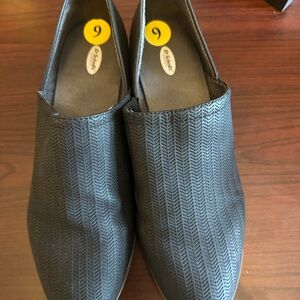 Dr. Scholl's Black Loafers Comfortable Flats